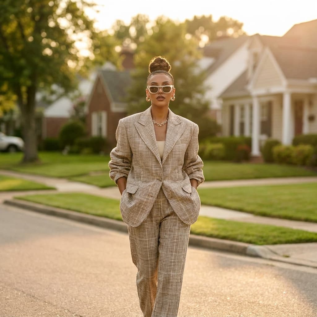 Elevate your style with a tailored blazer that commands attention. Confidence is your strongest accessory, and a chic outfit amplifies it. Invest in pieces that reflect your ambition and authority. #MensFashion #TailoredStyle #ConfidenceInClothes #ElevateYourLook