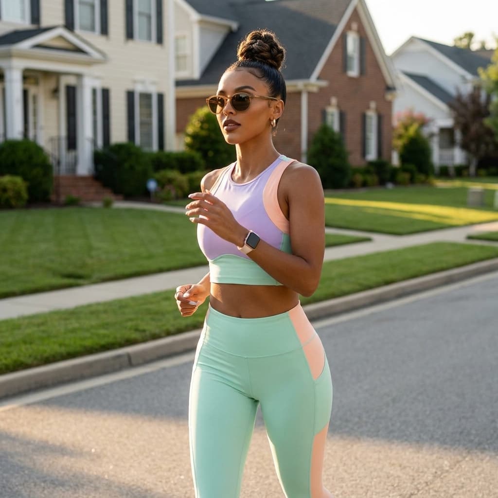 Elevate your athleisure game by embracing vibrant colors and sleek fits. Confidence is your most powerful accessory, and style should never compromise performance. Step into your best self. #AthleisureStyle #FashionForward #ConfidentLiving #MenInStyle #FitAndFashionable