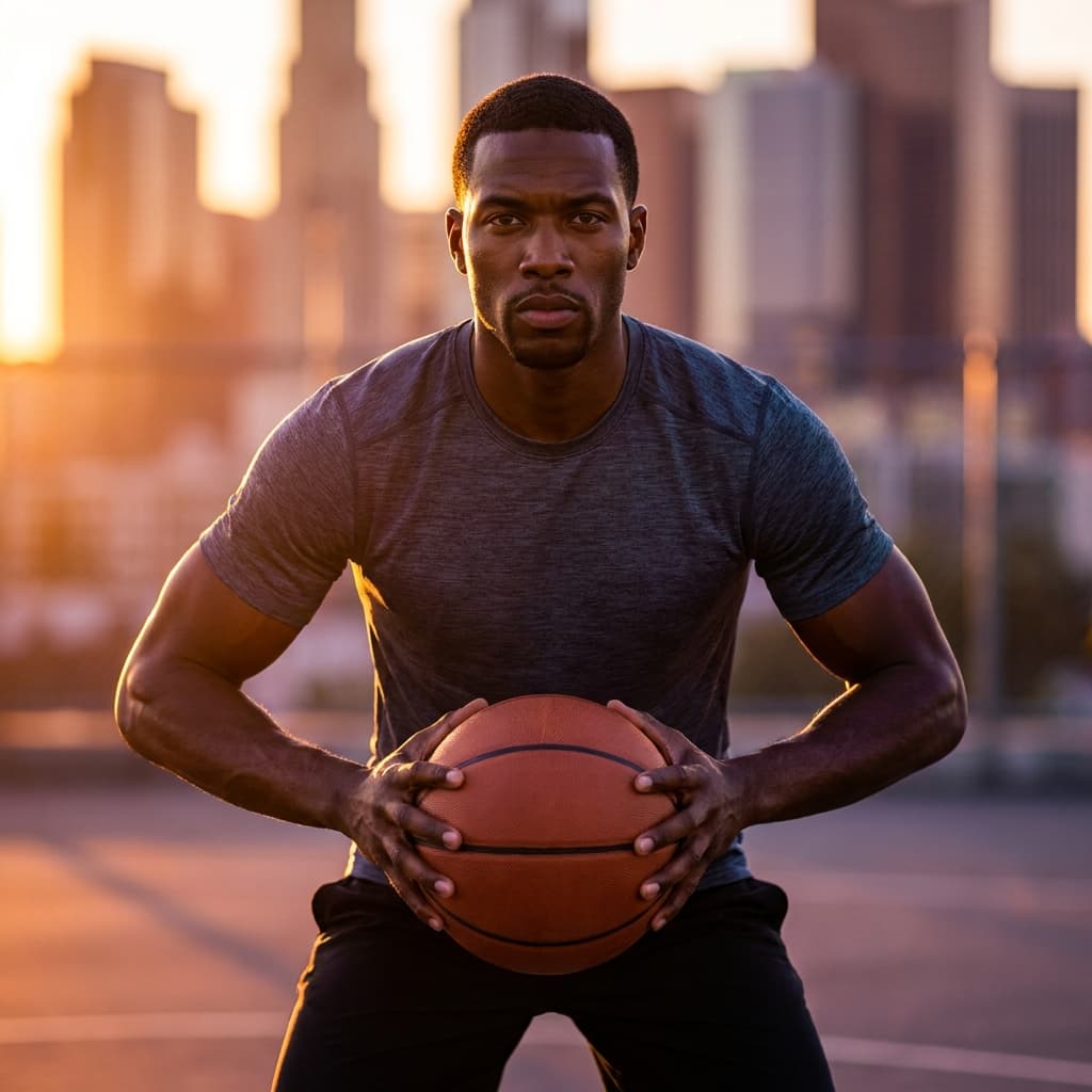 Every dribble, every shot, every breath—it's all about resilience. Harness your strength and transform those challenges into triumphs. Let's redefine what fitness means together. #StrengthInMotion #FitFam #UrbanAthlete #EmpowerYourself #PersonalizedFitness